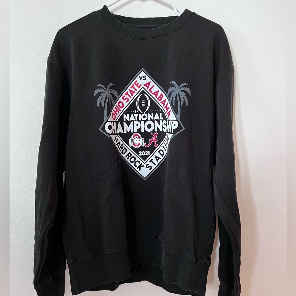 Limited Edition Ohio State v. Alabama 2021 Miami Game Sweatshirt